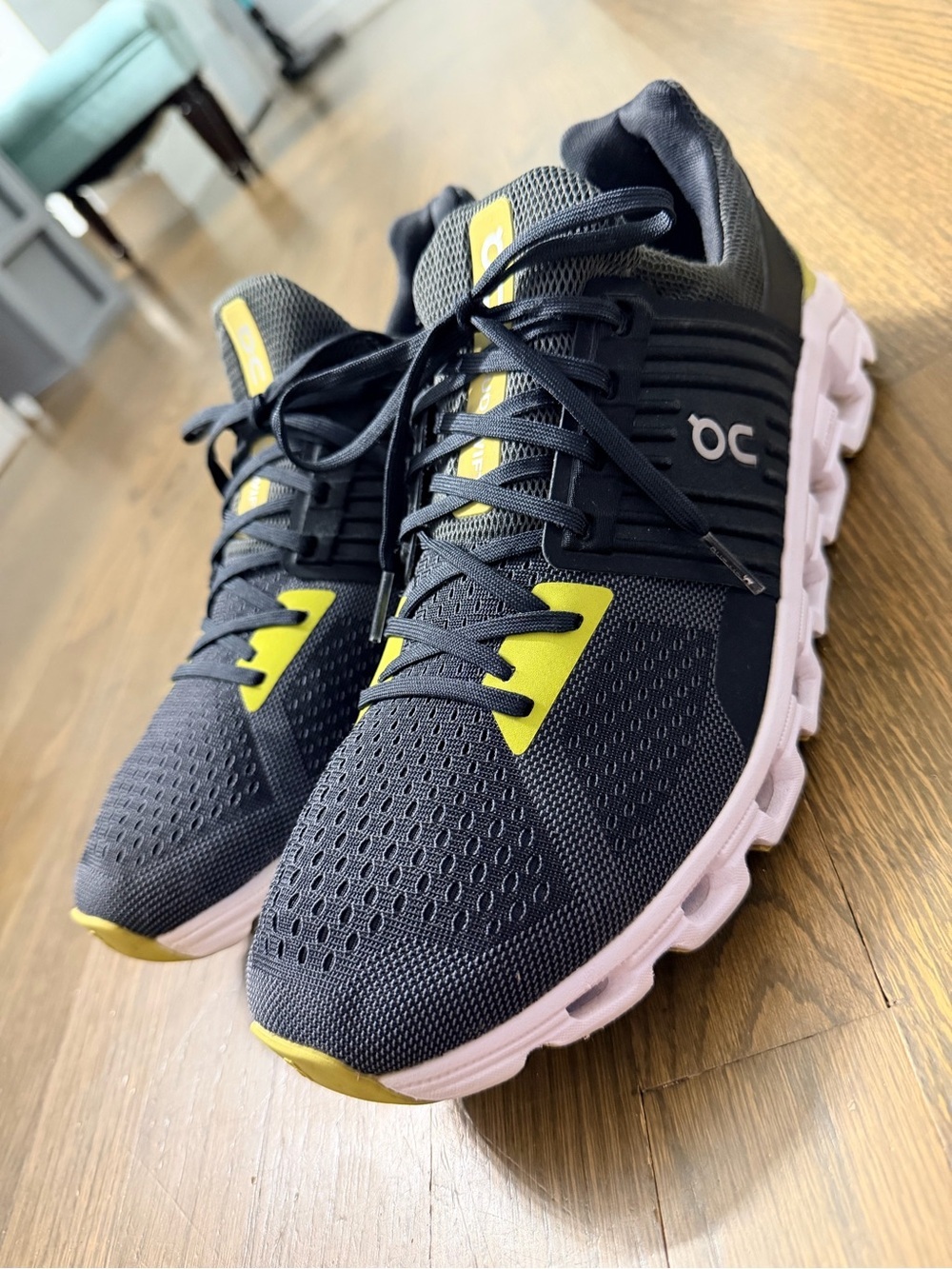 On Running Cloudswift 'Magnet Black Citron Yellow' Men’s 12 - Picture 11 of 11